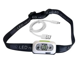 Oreel akkus, usb fejlámpa