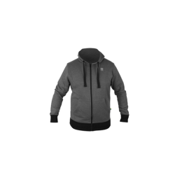 PRESTON NEW GREY ZIP HOODIE - SMALL