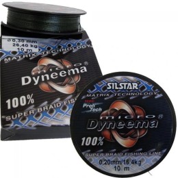 Ptd930 silstar pt dyneema 10m 0,30 /26,4kg/ fonott előkezsinór