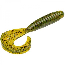 Strike king rage grub chartreuse pepper - 10cm