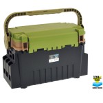Jaxon fishing seat box s-line 43x24x28cm pergető láda