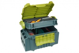 Jaxon fishing seat box s-line 31x23x23cm pergető láda