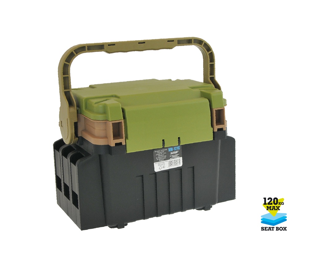 Jaxon fishing seat box s-line 31x23x23cm