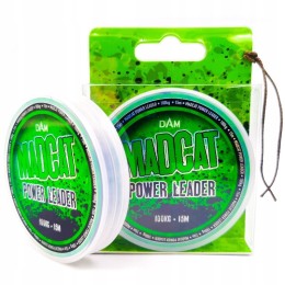 Madcat power leader 15m 1.00mm 100kg barna fonott előkezsinór