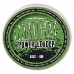 Madcat power leader 15m 1.30mm 130kg barna fonott előkezsinór