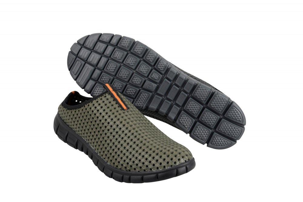 Prologic bank slippers 43/8 green cipő