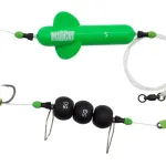 Madcat screaming profi river rig dead bait 180cm 1mm 1/0 + 6/0 20g rablóhalas szerelék