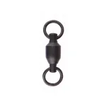 Madcat stainless ball bearing swivels #2 165lb 75kg black - 3db csapágyazott erős forgó