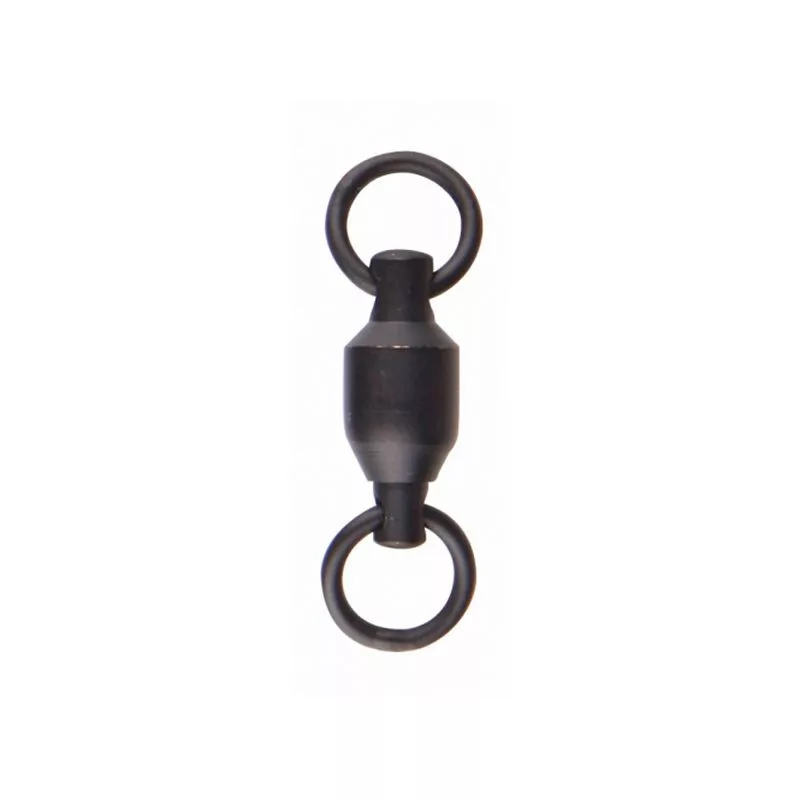 Madcat stainless ball bearing swivels #2 165lb 75kg black - 3db csapágyazott erős forgó