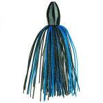 Strike king tour grade tungsten slither rig black blue flake - 28.3g
