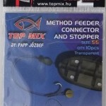 Method feeder gyorskapocs, fluo clear "ss"