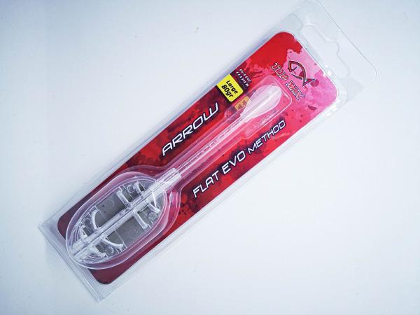 Top mix arrow flat evo method feeder kosár - l 80g