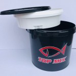 Topmix 5l etető keverő vödör csalitálcával, tetővel