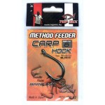 TOP MIX Method Feeder Carp Hook horog Barbless #8