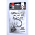 TOP MIX Method Feeder Circle Hook horog #6