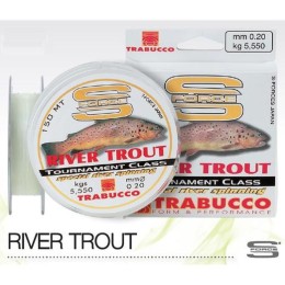 Trabucco S-Force Spin-River Trout 150m 0,30mm monofil zsinór