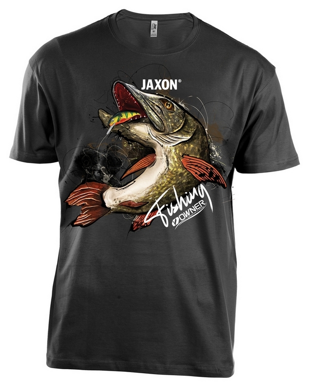 Jaxon jaxon t-shirt nature black pike s