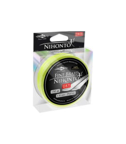 Mikado nihonto fine braid fluo 0,40mm 150m fonott zsinór