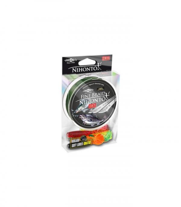 Mikado nihonto fine braid zöld 0.45mm 150m fonott zsinór