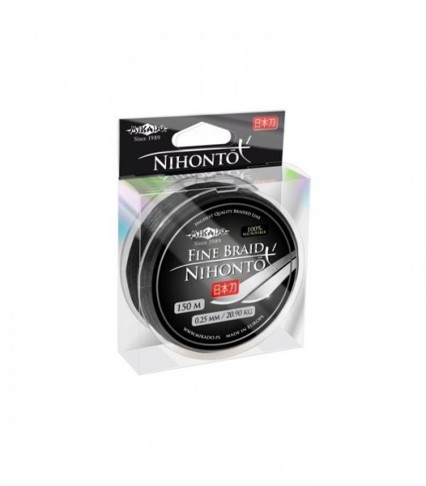 Mikado nihonto fine braid fonott előkezsinór 0.10mm 15m