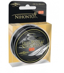 Mikado nihonto octa braid fekete 0,50mm 150m fonott zsinór