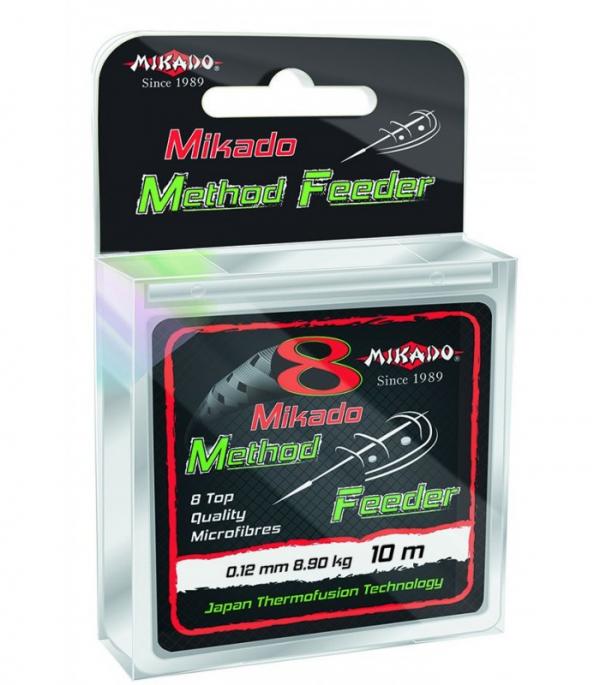 Mikado method feeder braid előke zsinór 10m 0.12mm