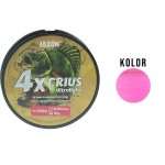 Jaxon crius 4x ultralight pink 0,053mm 150m fonott zsinór