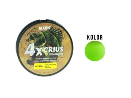 Jaxon crius 4x ultralight flash 0,053mm 150m fonott zsinór