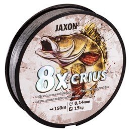 Jaxon crius 8x braided line 0,10mm 150m fonott zsinór