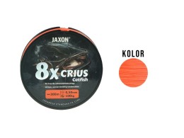 Jaxon crius 8x catfish orange 0,37mm 300m fonott nagyhalas zsinór