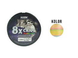 Jaxon crius 8x multicolor 0,18mm 200m fonott zsinór