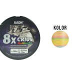 Jaxon crius 8x multicolor 0,22mm 200m fonott zsinór