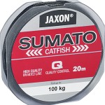 Jaxon sumato catfish leader braided line 100kg 20m fonott előkezsinór