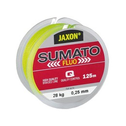 Jaxon sumato fluo braided line 0,12mm 125m fonott zsinór