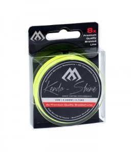 Mikado kendo shine fluo yellow 0.18mm 150m fonott zsinór