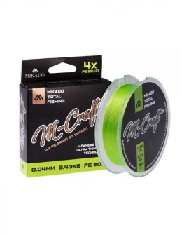 Mikado m-craft braid fluo 0.08mm 150m