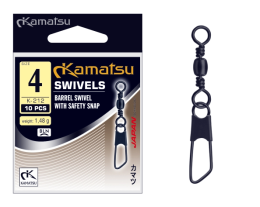 Kamatsu barrel swivel with safety snap k-212 04