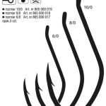 Konger dread cat power game 8/0 black nickel ringed