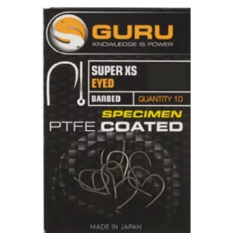 GURU Super XS Size 10 (Barbed/Eyed)