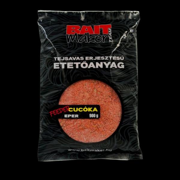 Bait maker feeder cucóka eper-tejsavas erjesztésű etetőanyag