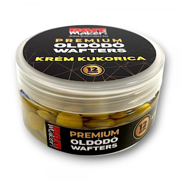 Bait maker premium oldódó wafters 12 mm krém kukorica 30 g