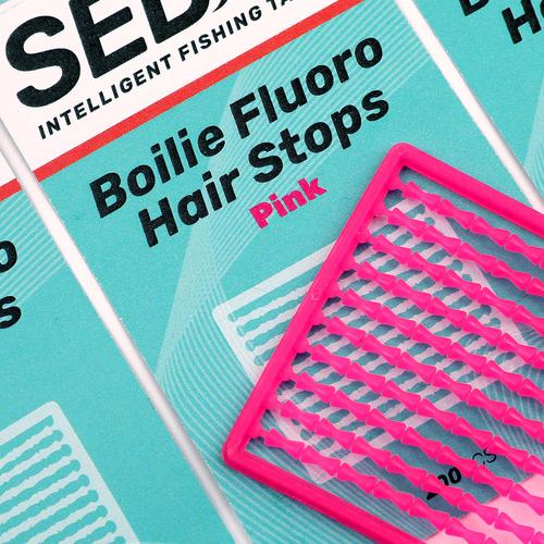 SEDO Boilie Fluoro Hair Stops - Flouro Narancs