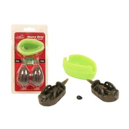 CARP EXPERT HEAVY DUTY METHOD FEEDER 70G+70G TÖMKÖDŐVEL GO GREEN