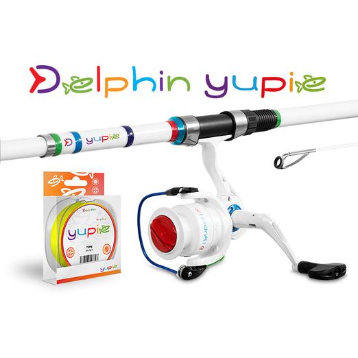 Delphin Yupie 180 + 3T horgász szett gyerekeknek