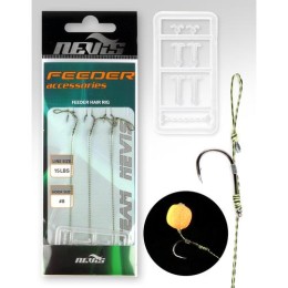 NEVIS Feeder fonott előke 6 3db/cs AKCIÓ -30%