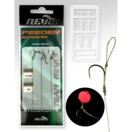 NEVIS Feeder fonott előke 8 3db/cs AKCIÓ -30%