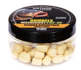Jaxon dumbels washedout pop-up method feeder sweet corn (édes kukorica) 30g 8/10mm