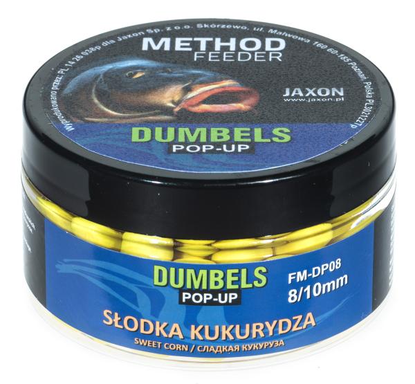 Jaxon dumbels pop-up method feeder sweet corn (édes kukorica) 30g 8/10mm