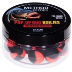 Jaxon pop-up duo-boilies method feeder strawberry/halibut (eper-halibut) 40g 16mm