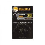 Guru super xs hook size 12 (barbless/spade end)